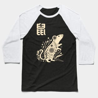 Born in Year of the Rat - Chinese Astrology - Mouse Zodiac Sign Baseball T-Shirt